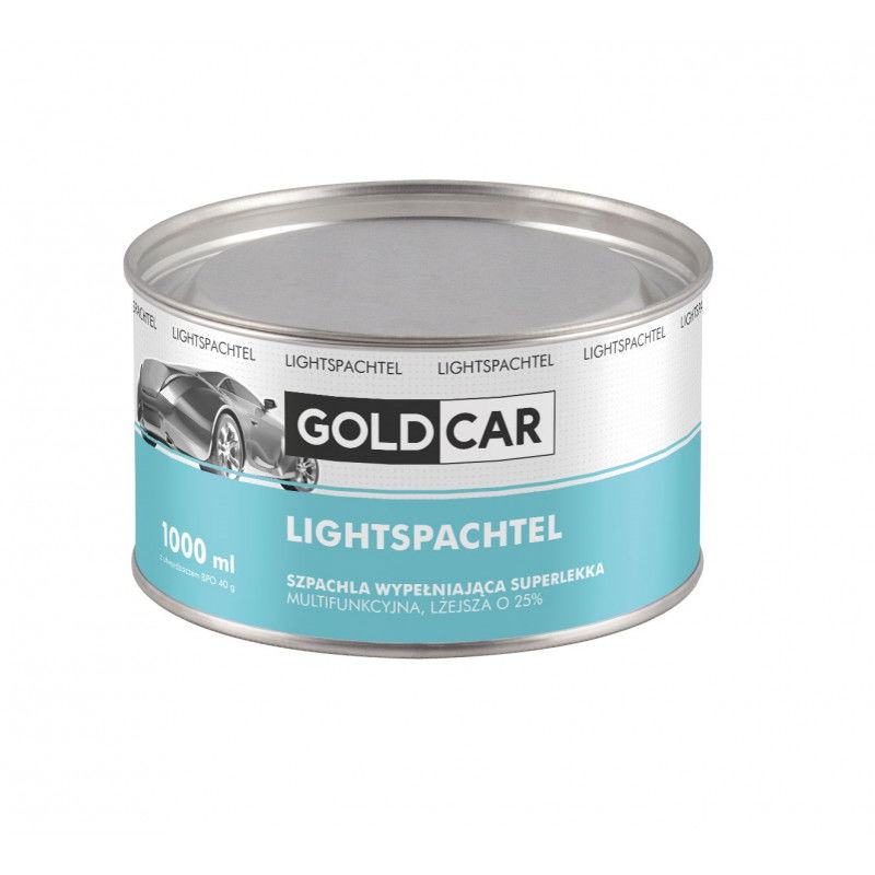 Szpachla Light superlekka wypełniająca kartusz 1l z utwardzaczem Szpachla Light superlekka wypełniająca kartusz 1l z utwardzaczem