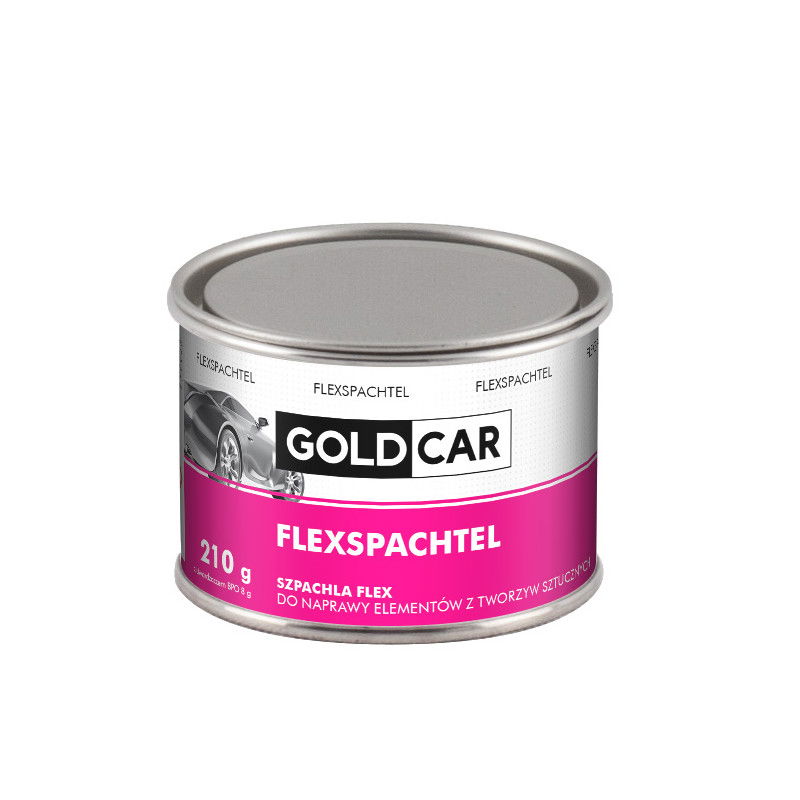 Szpachla Flex do tworzyw sztucznych Goldcar 210g Szpachla Flex do tworzyw sztucznych Goldcar 210g