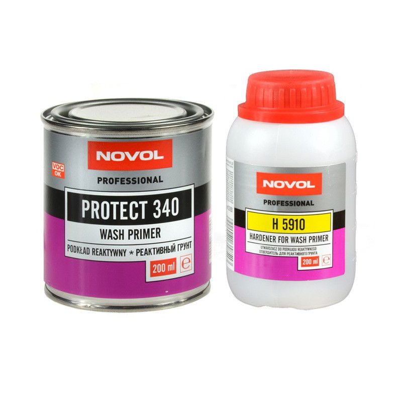 Podkład Reaktywny Novol PROTECT 340 1+1 0,2 + 0,2 L Podkład Reaktywny Novol PROTECT 340 1+1 0,2 + 0,2 L