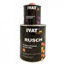 Podkład Ivat Rusch Filler 5+1 Ciemnoszary (Komplet 1.4KG)