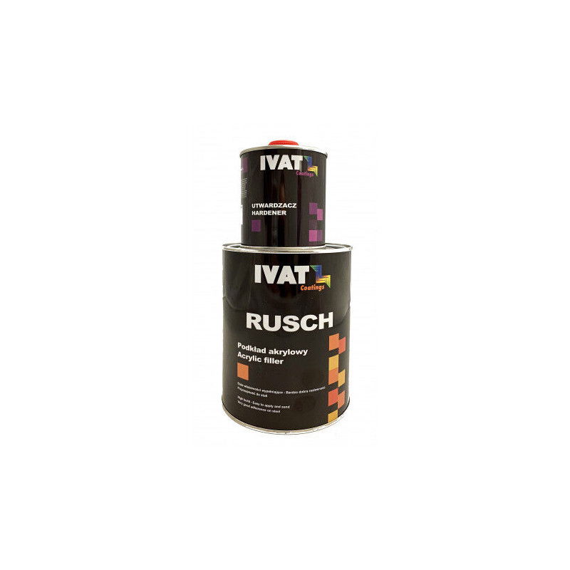 Podkład Ivat Rusch Filler 5+1 Czarny (Komplet 1.4KG) Podkład Ivat Rusch Filler 5+1 Czarny (Komplet 1.4KG)