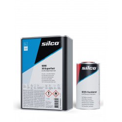 Lakier bezbarwny Silco 9090 X9 4l KPL + kubek