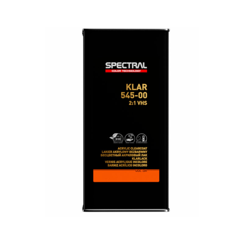 Novol Spectral KLAR 545-00 Lakier bezbarwny akrylowy VHS 5l
