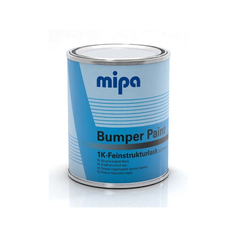 Lakier strukturalny do zderzaków MIPA Bumper czarny - 1L
