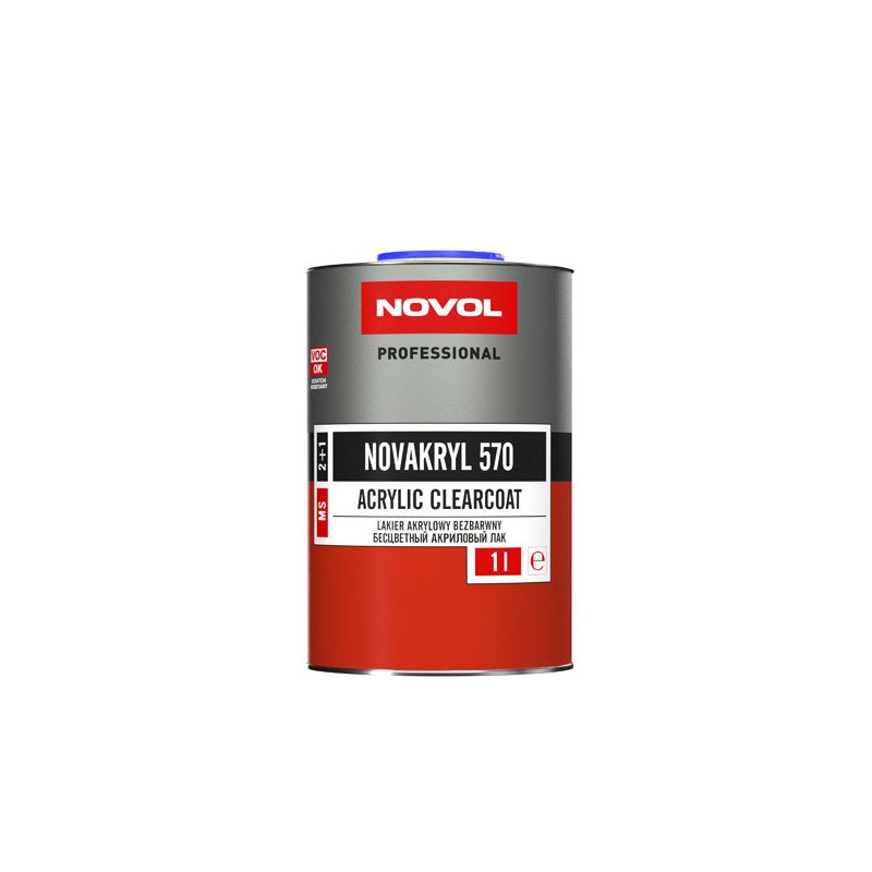 Novol NOVAKRYL 570 - akrylowy lakier bezbarwny 1l