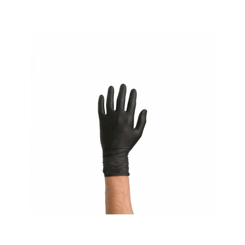COLAD Rękawice nitrylowe czarne XL 60 szt.